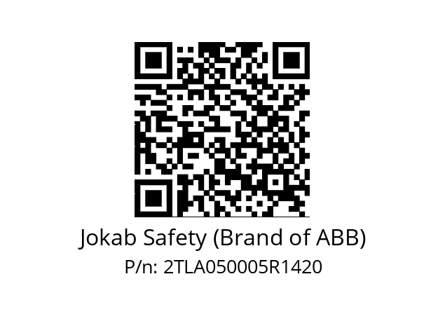   Jokab Safety (Brand of ABB) 2TLA050005R1420