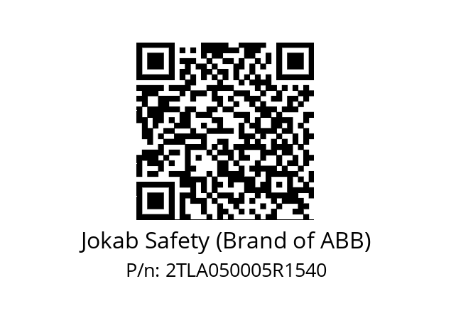   Jokab Safety (Brand of ABB) 2TLA050005R1540