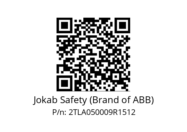   Jokab Safety (Brand of ABB) 2TLA050009R1512