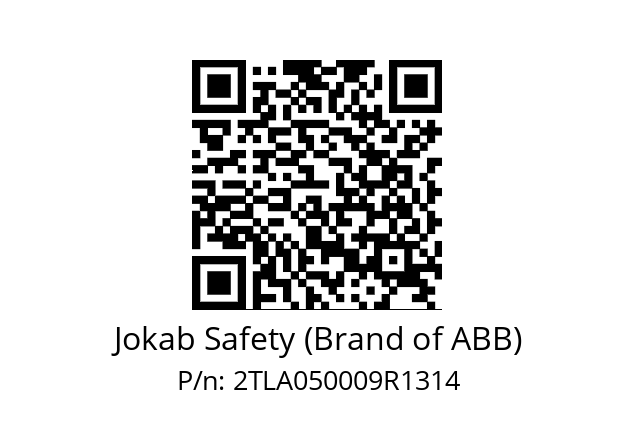   Jokab Safety (Brand of ABB) 2TLA050009R1314