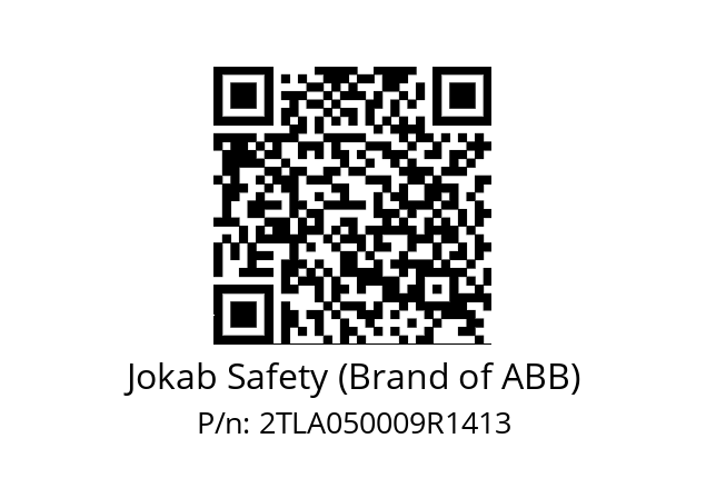   Jokab Safety (Brand of ABB) 2TLA050009R1413