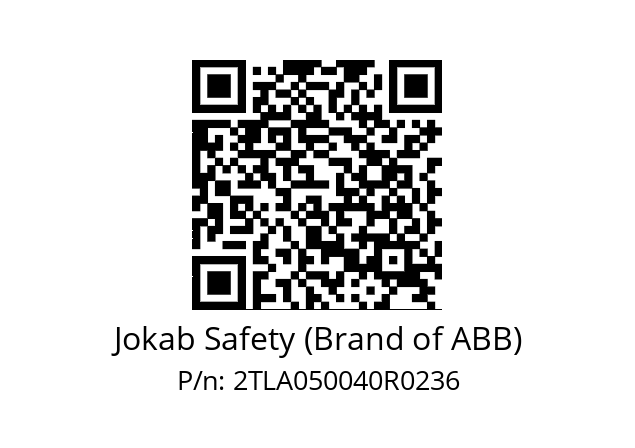   Jokab Safety (Brand of ABB) 2TLA050040R0236