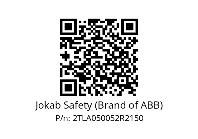   Jokab Safety (Brand of ABB) 2TLA050052R2150