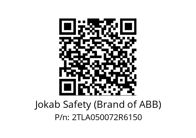   Jokab Safety (Brand of ABB) 2TLA050072R6150