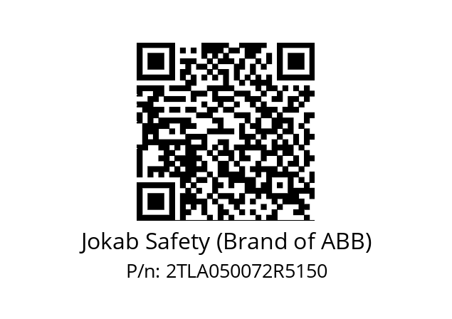   Jokab Safety (Brand of ABB) 2TLA050072R5150