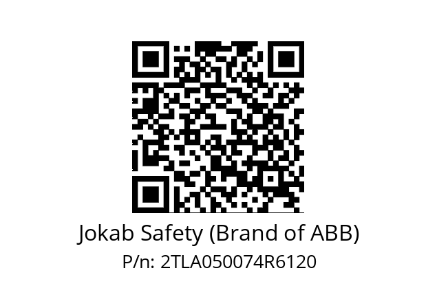   Jokab Safety (Brand of ABB) 2TLA050074R6120