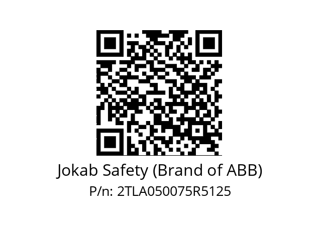   Jokab Safety (Brand of ABB) 2TLA050075R5125