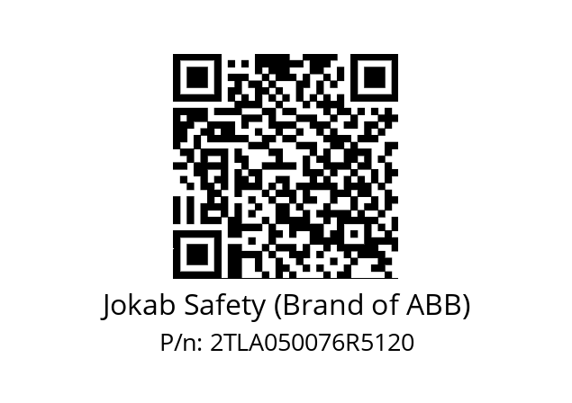   Jokab Safety (Brand of ABB) 2TLA050076R5120