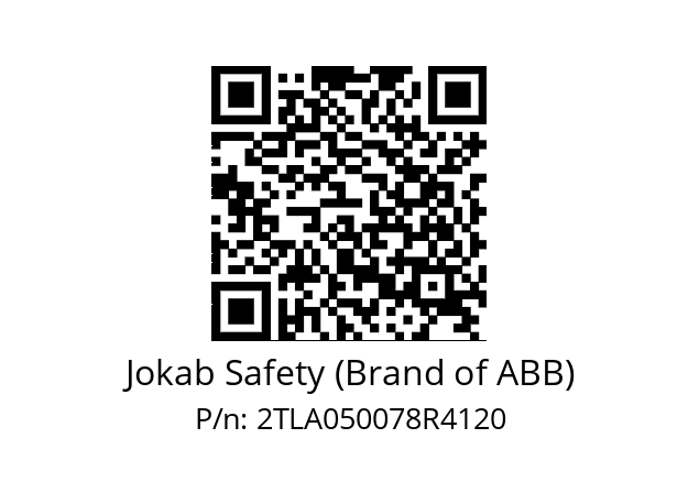   Jokab Safety (Brand of ABB) 2TLA050078R4120