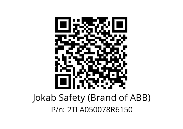   Jokab Safety (Brand of ABB) 2TLA050078R6150