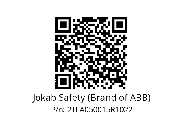   Jokab Safety (Brand of ABB) 2TLA050015R1022