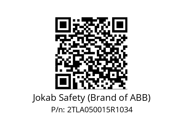   Jokab Safety (Brand of ABB) 2TLA050015R1034