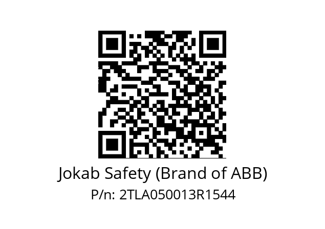   Jokab Safety (Brand of ABB) 2TLA050013R1544