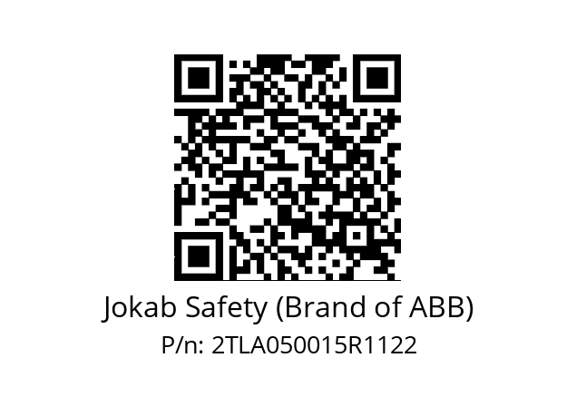   Jokab Safety (Brand of ABB) 2TLA050015R1122