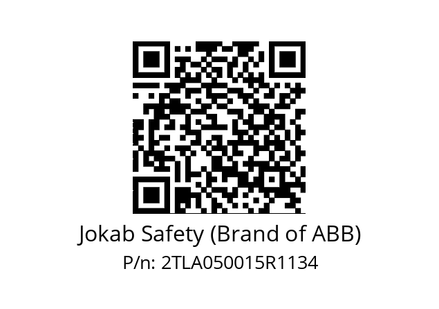   Jokab Safety (Brand of ABB) 2TLA050015R1134