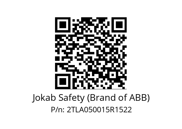   Jokab Safety (Brand of ABB) 2TLA050015R1522