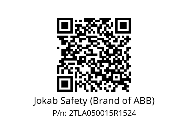   Jokab Safety (Brand of ABB) 2TLA050015R1524