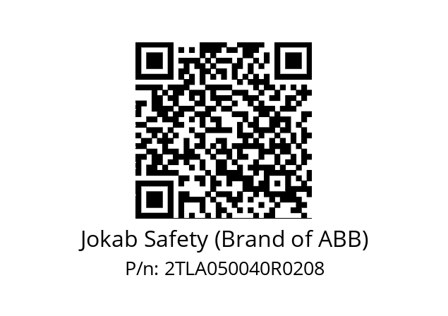   Jokab Safety (Brand of ABB) 2TLA050040R0208