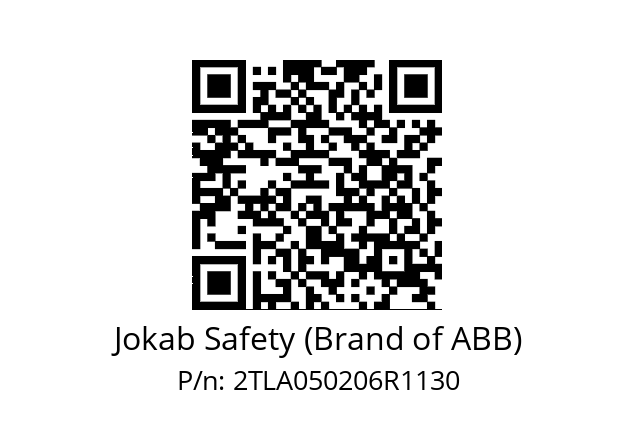   Jokab Safety (Brand of ABB) 2TLA050206R1130