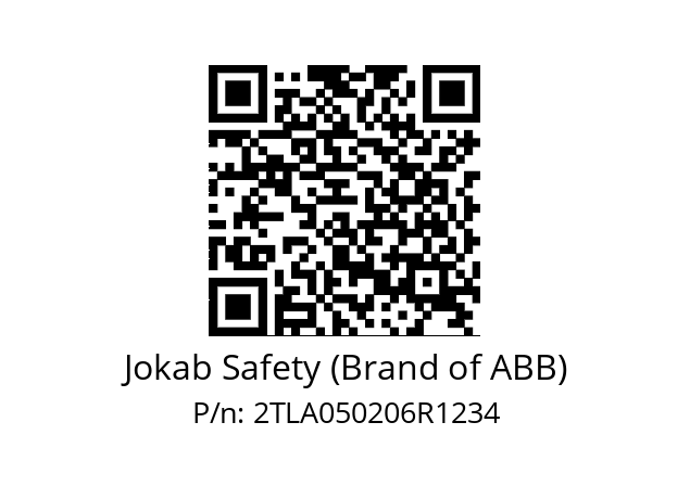   Jokab Safety (Brand of ABB) 2TLA050206R1234