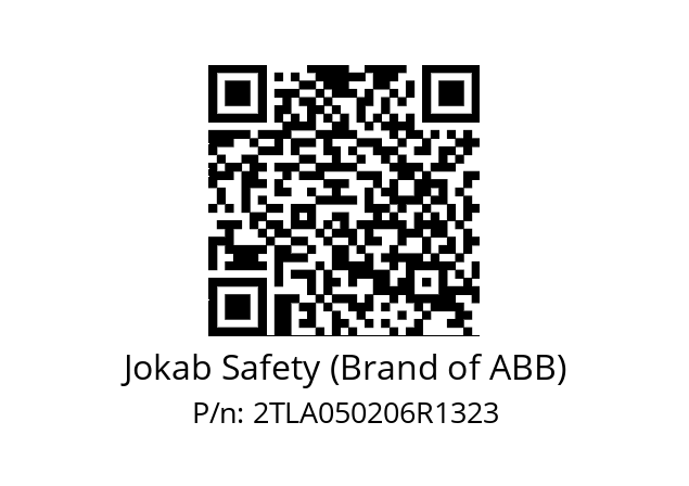   Jokab Safety (Brand of ABB) 2TLA050206R1323