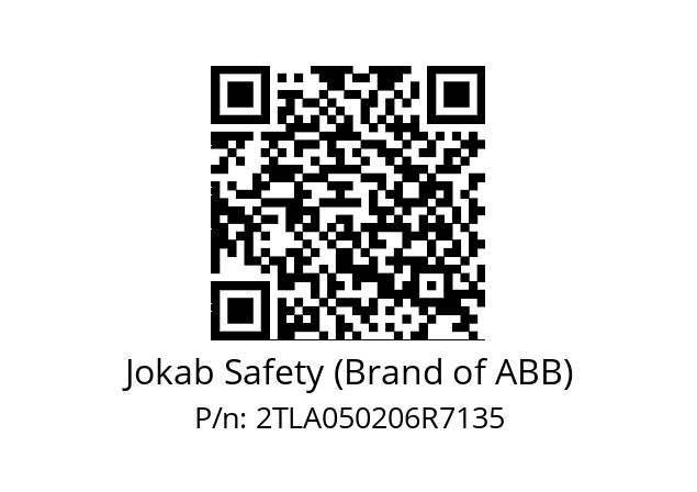   Jokab Safety (Brand of ABB) 2TLA050206R7135