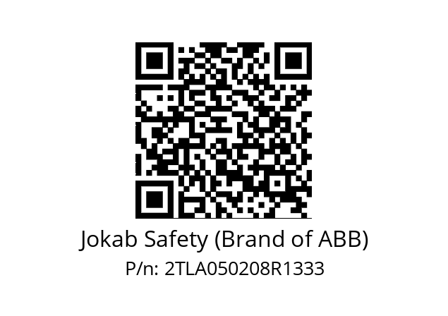   Jokab Safety (Brand of ABB) 2TLA050208R1333