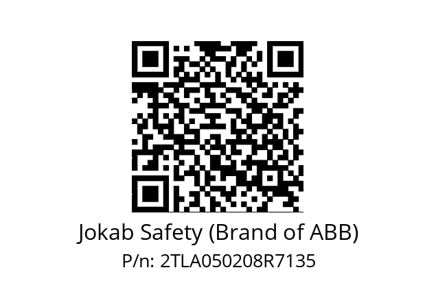   Jokab Safety (Brand of ABB) 2TLA050208R7135