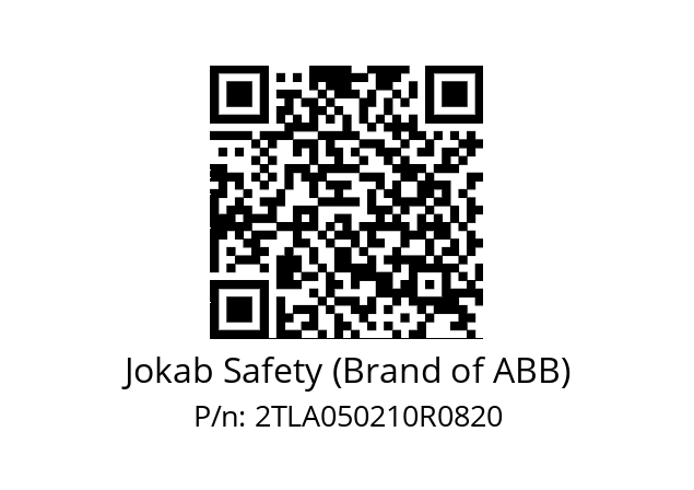   Jokab Safety (Brand of ABB) 2TLA050210R0820