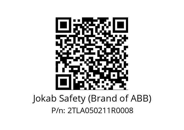   Jokab Safety (Brand of ABB) 2TLA050211R0008