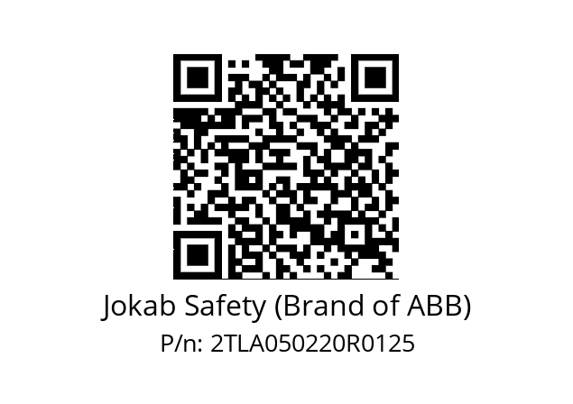   Jokab Safety (Brand of ABB) 2TLA050220R0125