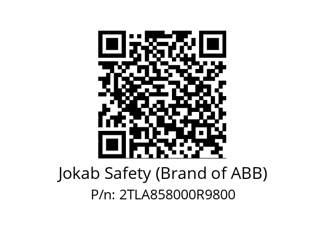   Jokab Safety (Brand of ABB) 2TLA858000R9800