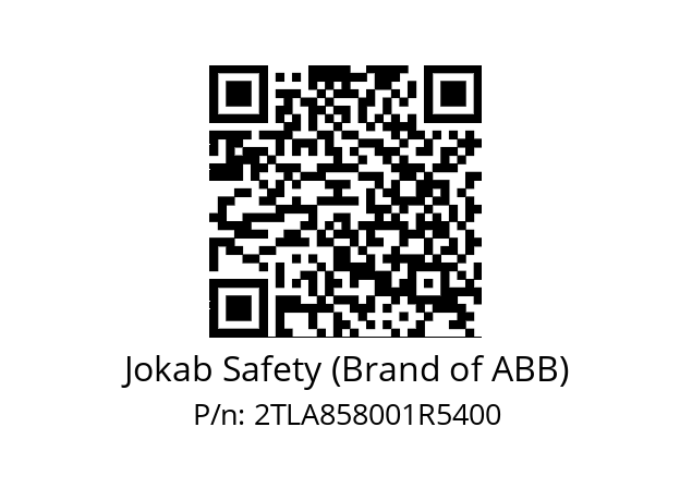   Jokab Safety (Brand of ABB) 2TLA858001R5400