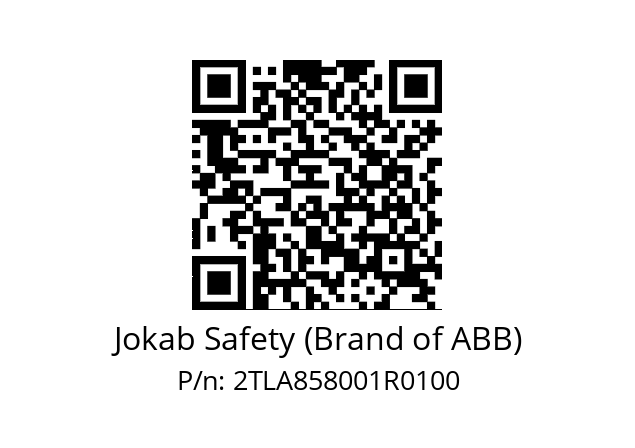   Jokab Safety (Brand of ABB) 2TLA858001R0100