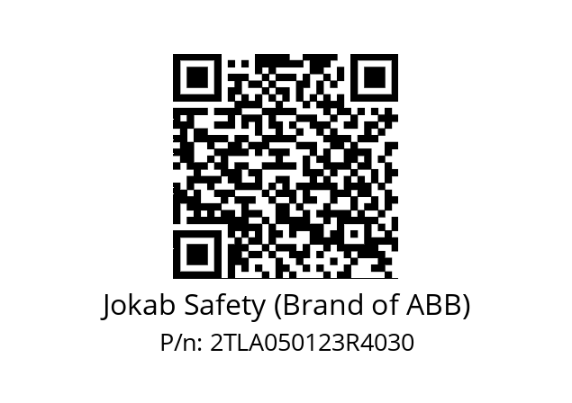   Jokab Safety (Brand of ABB) 2TLA050123R4030