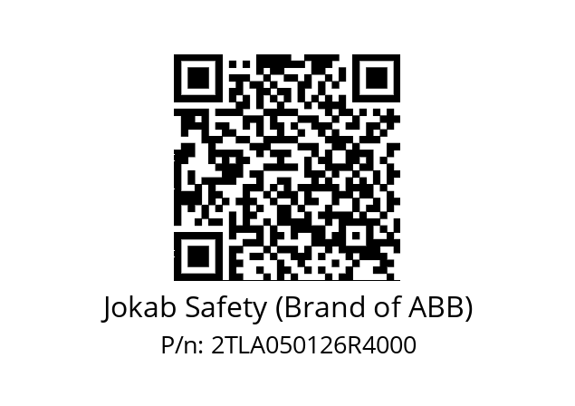   Jokab Safety (Brand of ABB) 2TLA050126R4000