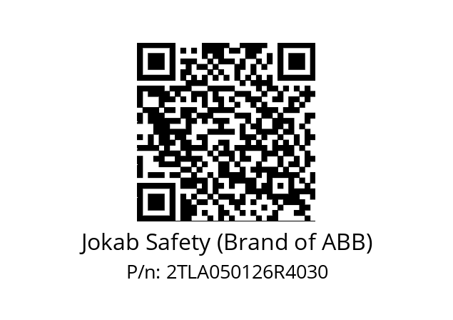   Jokab Safety (Brand of ABB) 2TLA050126R4030