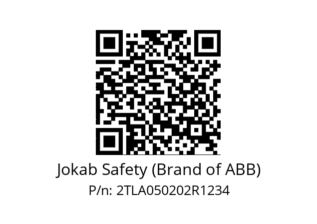   Jokab Safety (Brand of ABB) 2TLA050202R1234