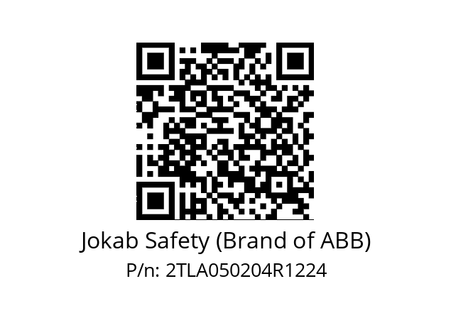   Jokab Safety (Brand of ABB) 2TLA050204R1224