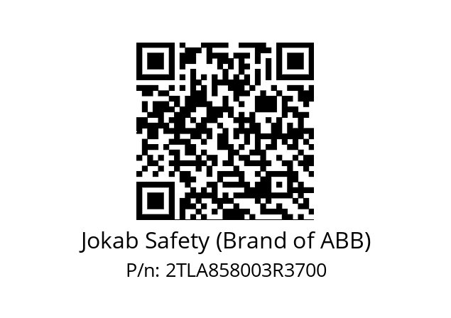   Jokab Safety (Brand of ABB) 2TLA858003R3700