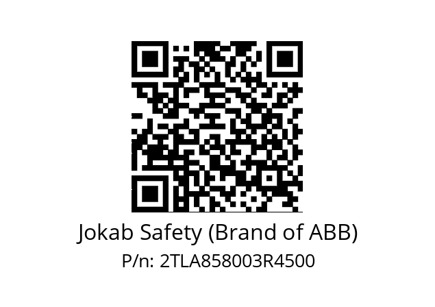   Jokab Safety (Brand of ABB) 2TLA858003R4500