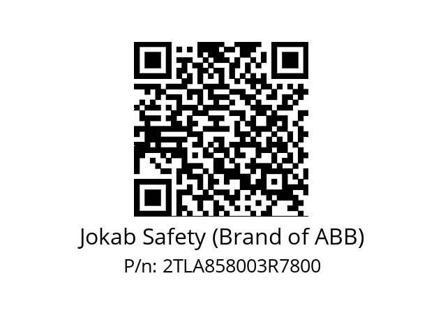   Jokab Safety (Brand of ABB) 2TLA858003R7800