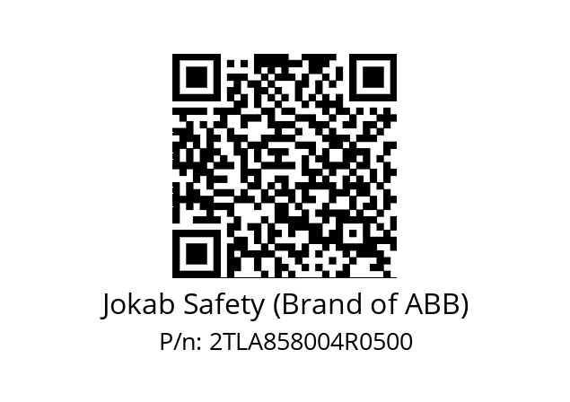   Jokab Safety (Brand of ABB) 2TLA858004R0500