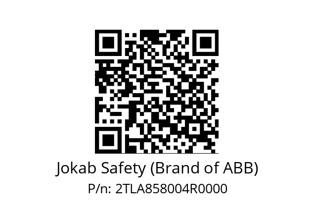   Jokab Safety (Brand of ABB) 2TLA858004R0000