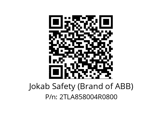   Jokab Safety (Brand of ABB) 2TLA858004R0800