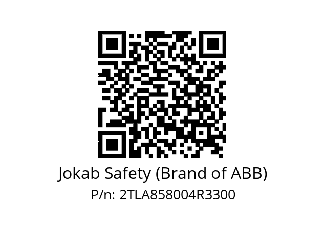   Jokab Safety (Brand of ABB) 2TLA858004R3300