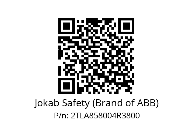   Jokab Safety (Brand of ABB) 2TLA858004R3800