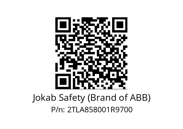   Jokab Safety (Brand of ABB) 2TLA858001R9700