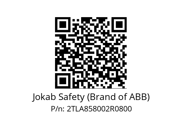   Jokab Safety (Brand of ABB) 2TLA858002R0800