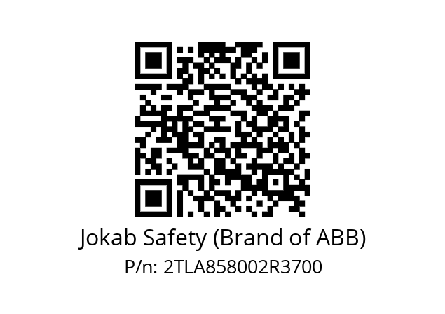   Jokab Safety (Brand of ABB) 2TLA858002R3700